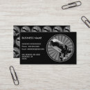 Search for microphone business cards Retro