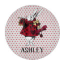Search for alice in wonderland chopping boards White rabbit
