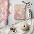 Search for rose gold glitter wrapping paper Glam