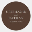 Search for elegant brown stickers Trendy