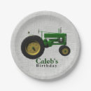 Search for farm birthday plates Rustic