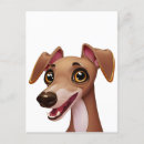 Search for whippet dog postcards Lurcher