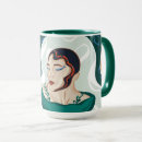 Search for head of a woman mugs Lady