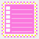 Search for to do list stickers Checklist