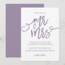 Search for mr and mrs wedding invitations Calligraphy