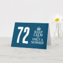 Search for 72nd birthday cards Humour