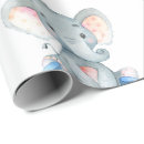 Search for elephant wrapping paper Cute