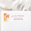 Search for fall harvest return address labels Gold