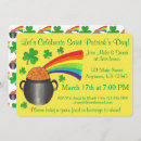 Search for irish rainbow invitations Party