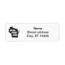 Search for wisconsin return address labels Map
