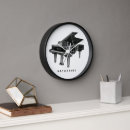 Search for piano clocks Pianist