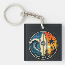 Search for vintage surf key rings Palm trees