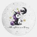 Search for purple unicorn stickers Halloween