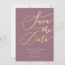 Search for mauve save the dates Script