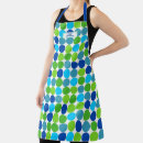 Search for blue polka dot aprons Geometric