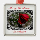 Search for sweetheart christmas tree decorations Red