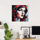 Search for art deco lady posters Elegant
