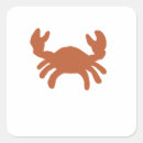 Search for beach life stickers Crab