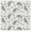 Search for black paisley fabric Pattern