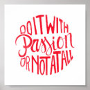 Search for passionate posters Red
