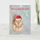 Search for squirrel christmas cards Chipmunk