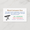 Search for piano business cards Musical instrument