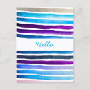 Search for hand painted postcards Stripes