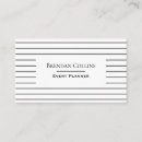 Search for pinstripes business cards Minimalist
