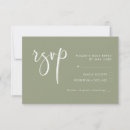 Search for boho wedding rsvp cards Sage green