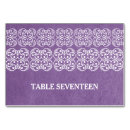 Search for purple table cards Boho