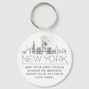 Search for customer new key rings New york city