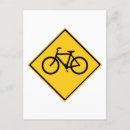 Search for road signs postcards Bike