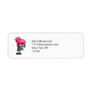 Search for punk return address labels Cool
