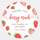 Search for cute strawberry stickers Sweet