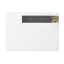 Search for black lace return address labels Vintage
