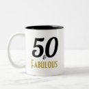 Search for party birthday mugs 50 and fabulous