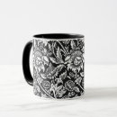 Search for gray and white mugs Floral
