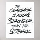 Search for comeback posters Setback