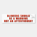 Search for warning bumper stickers Safety