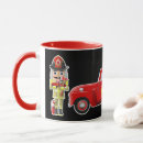 Search for red fire truck mugs First responder