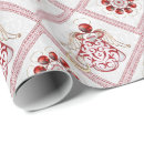 Search for christmas song wrapping paper Red