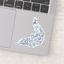 Search for white peacock stickers Birds
