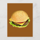 Search for cheeseburger postcards Hamburger