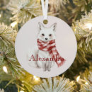 Search for white fox christmas tree decorations Cute