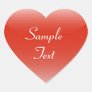 Search for glossy hearts stickers Red heart