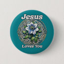 Search for jesus loves you badges God