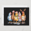 Search for funny chicken christmas cards Santa