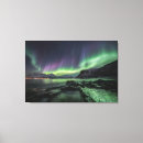 Search for northern lights canvas prints Aurora borealis