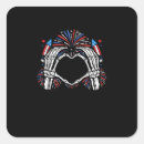 Search for patriotic skull stickers Gothic love