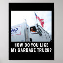 Search for garbage truck posters Make america great again